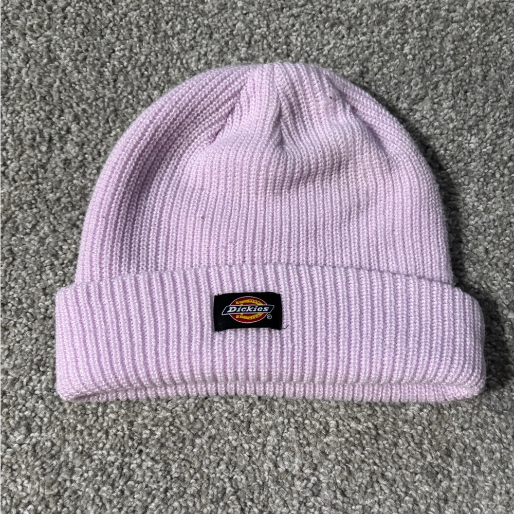 Dickies Light Pink Knit Beanie